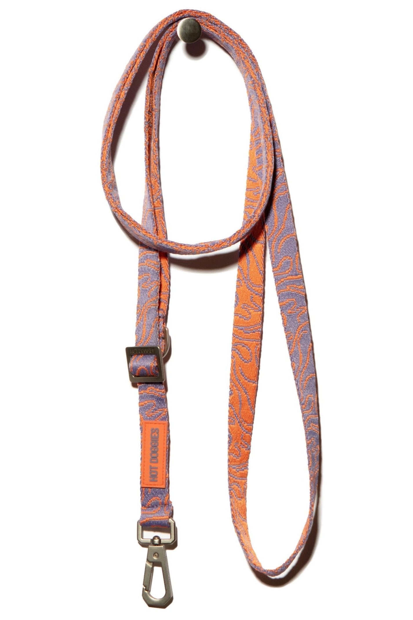 Hot-Doggies-Lily-Coral-Dog-Leash-Adjustable-150-240cm-Hands-Free-Eco-Friendly-Sustainable