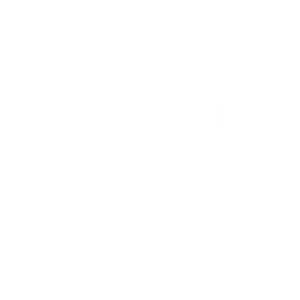 Hot Doggies Logo - Circular yellow icon with black dog design