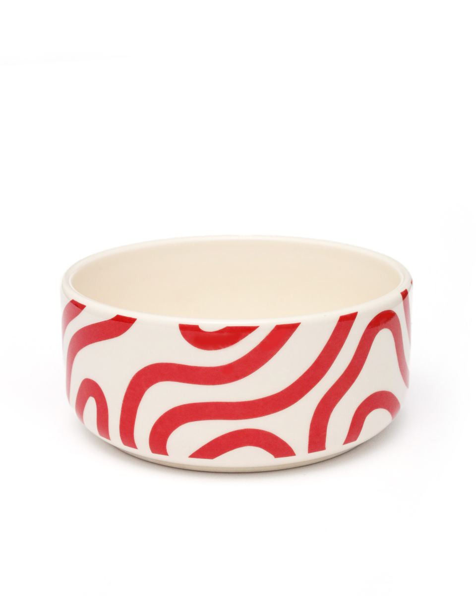 HOT DOGGIES X WILDES LAND CERAMIC BOWL